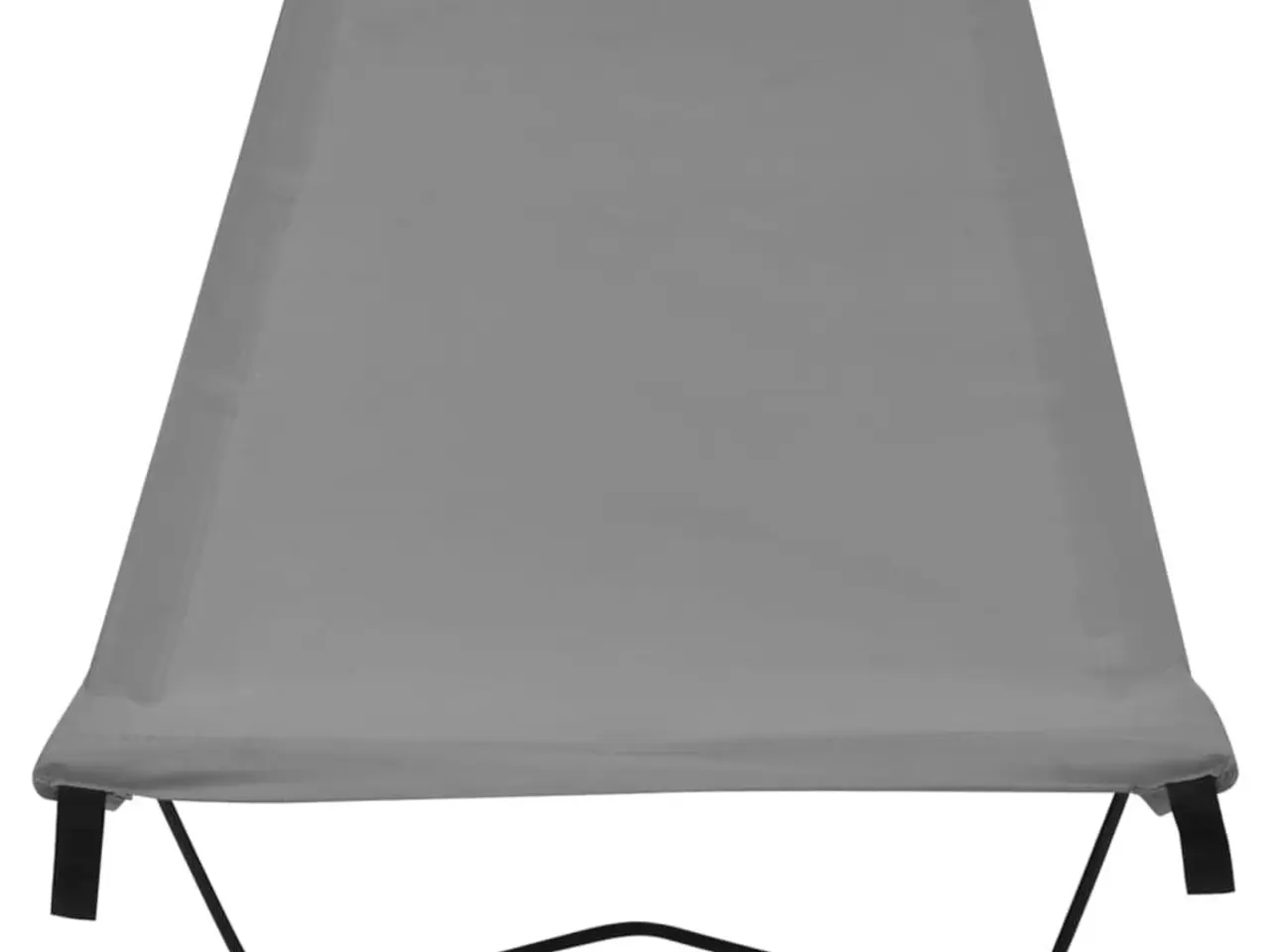 Billede 3 - Campingsenge 2 stk. 180 x 60 x 19 cm - grå