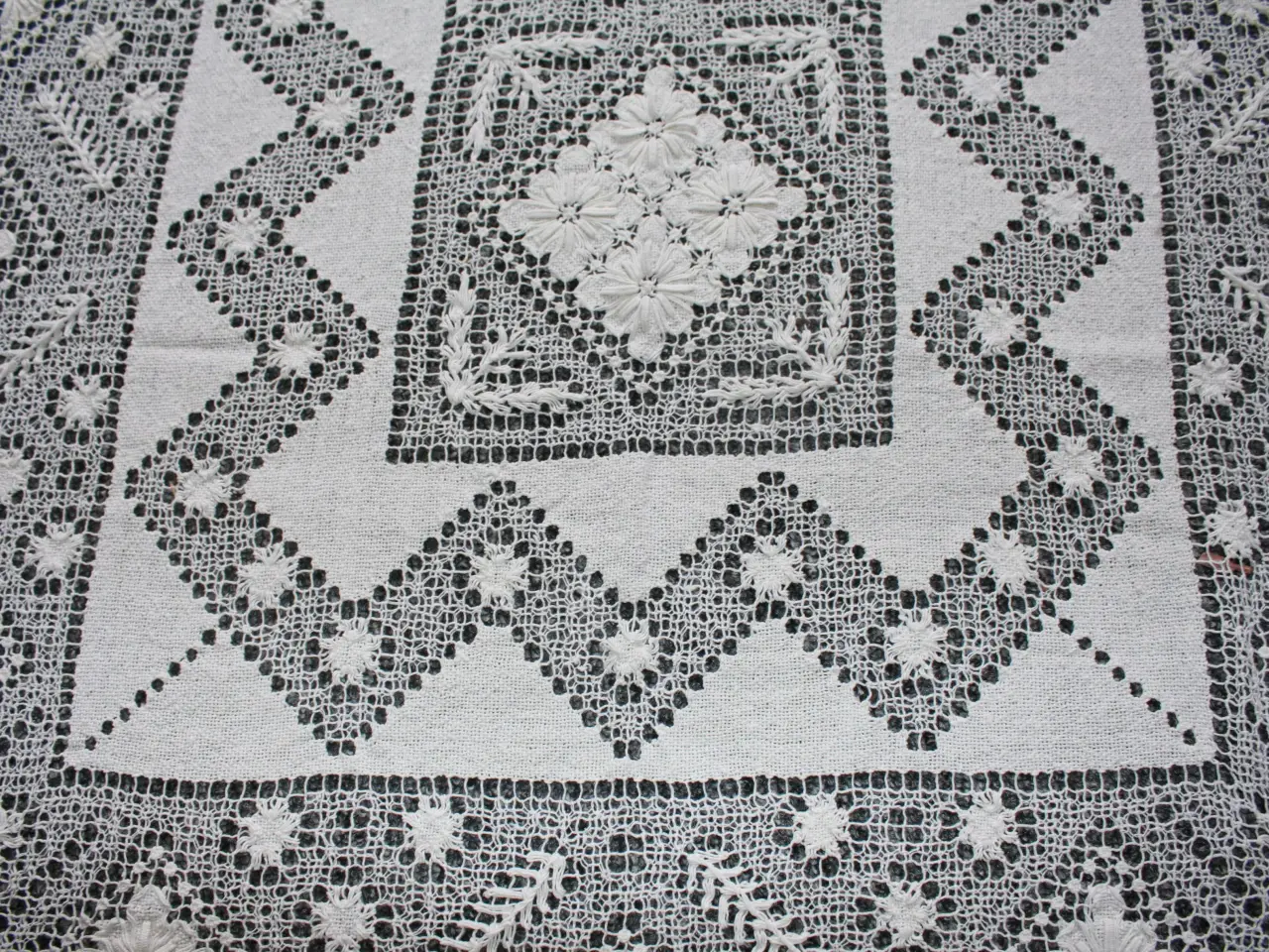 Billede 4 - Blondedug, 105 x 150 cm