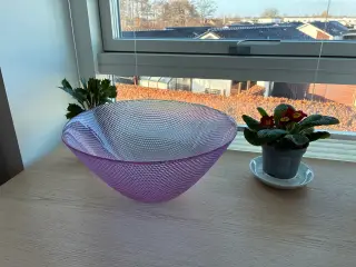 Trigona glasskål, stor, Holmegaard