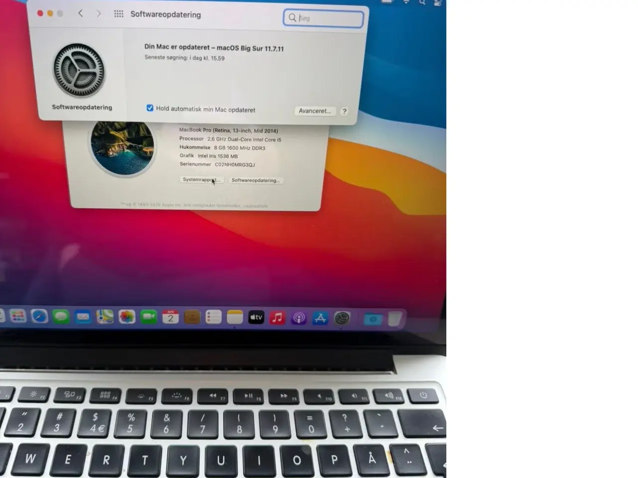 Billede 3 - macbook pro