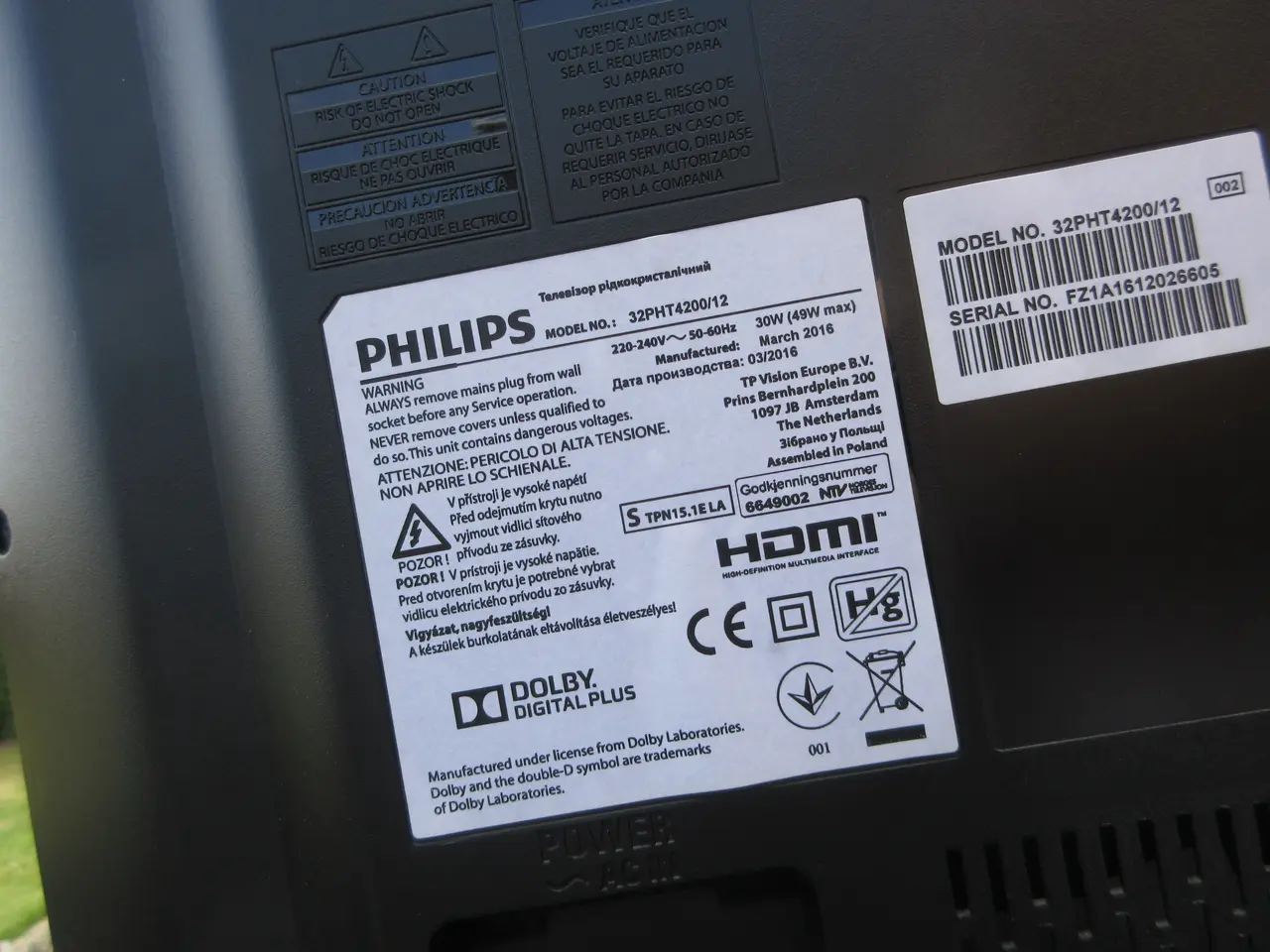 Billede 2 - Philips 32" TV