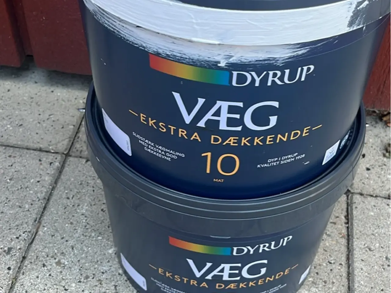 Billede 1 - Dyrup Vægmaling ekstra dækkende glans 10 mat.