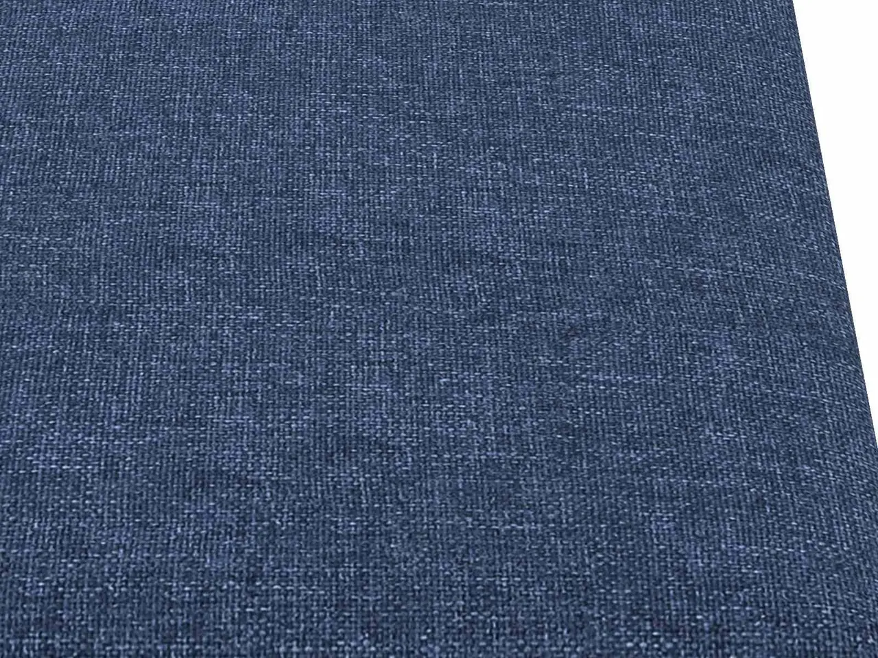 Billede 4 - Væghovedgærde - 12 paneler 30 × 15 cm - blå stof