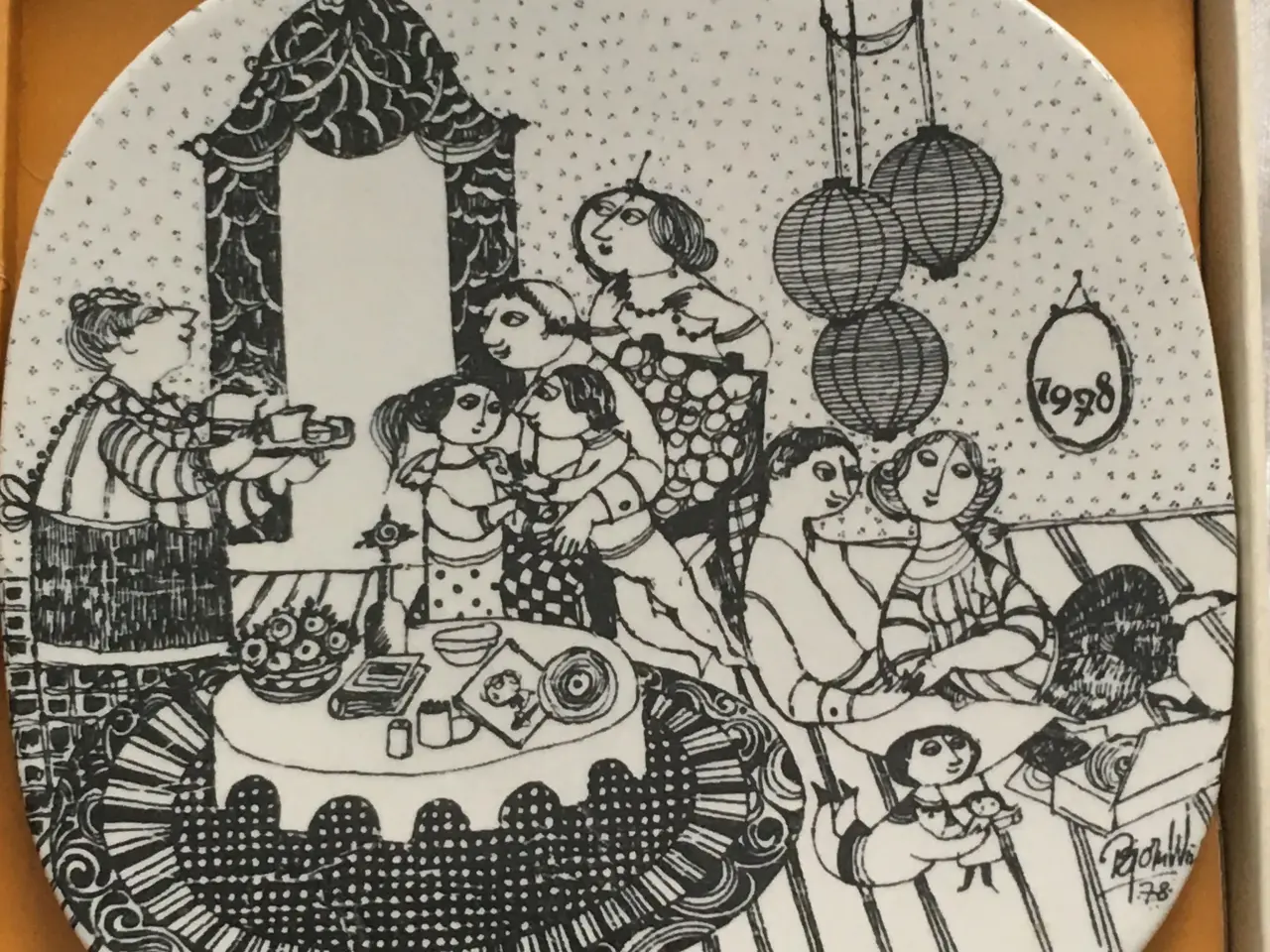 Billede 3 - Bjørn Wiinblad platter