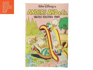Anders And & Co. Skole-Ekstra 1989 (Bog)