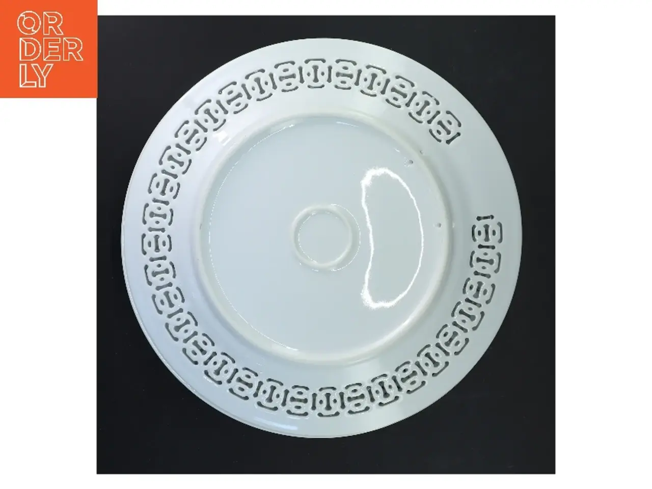 Billede 2 - 5 hvide middagstallerkener Ø 27,5 cm (str. 5 stk Ø 27,5 cm)