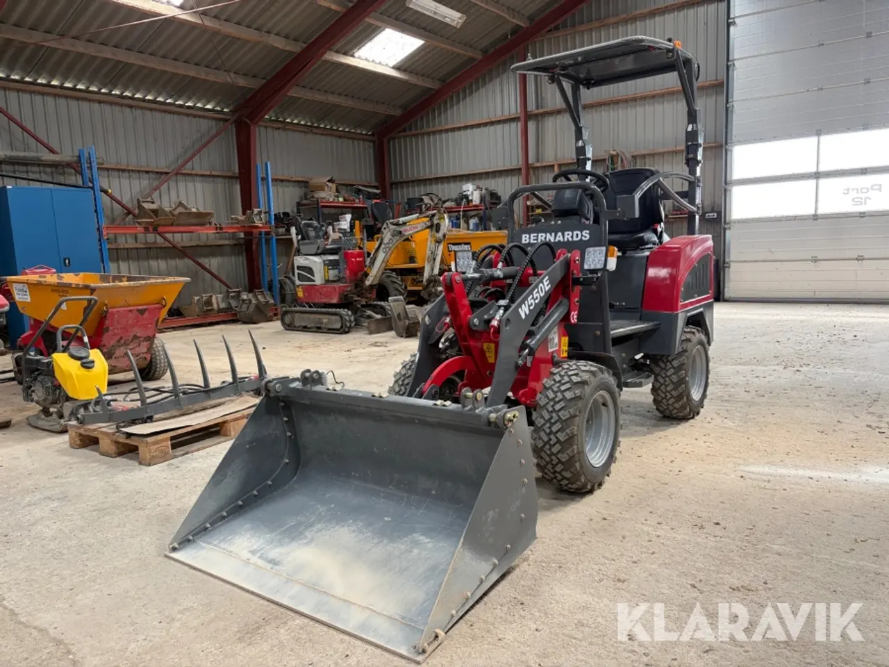 Billede 1 - Minilæsser Bernards W550E