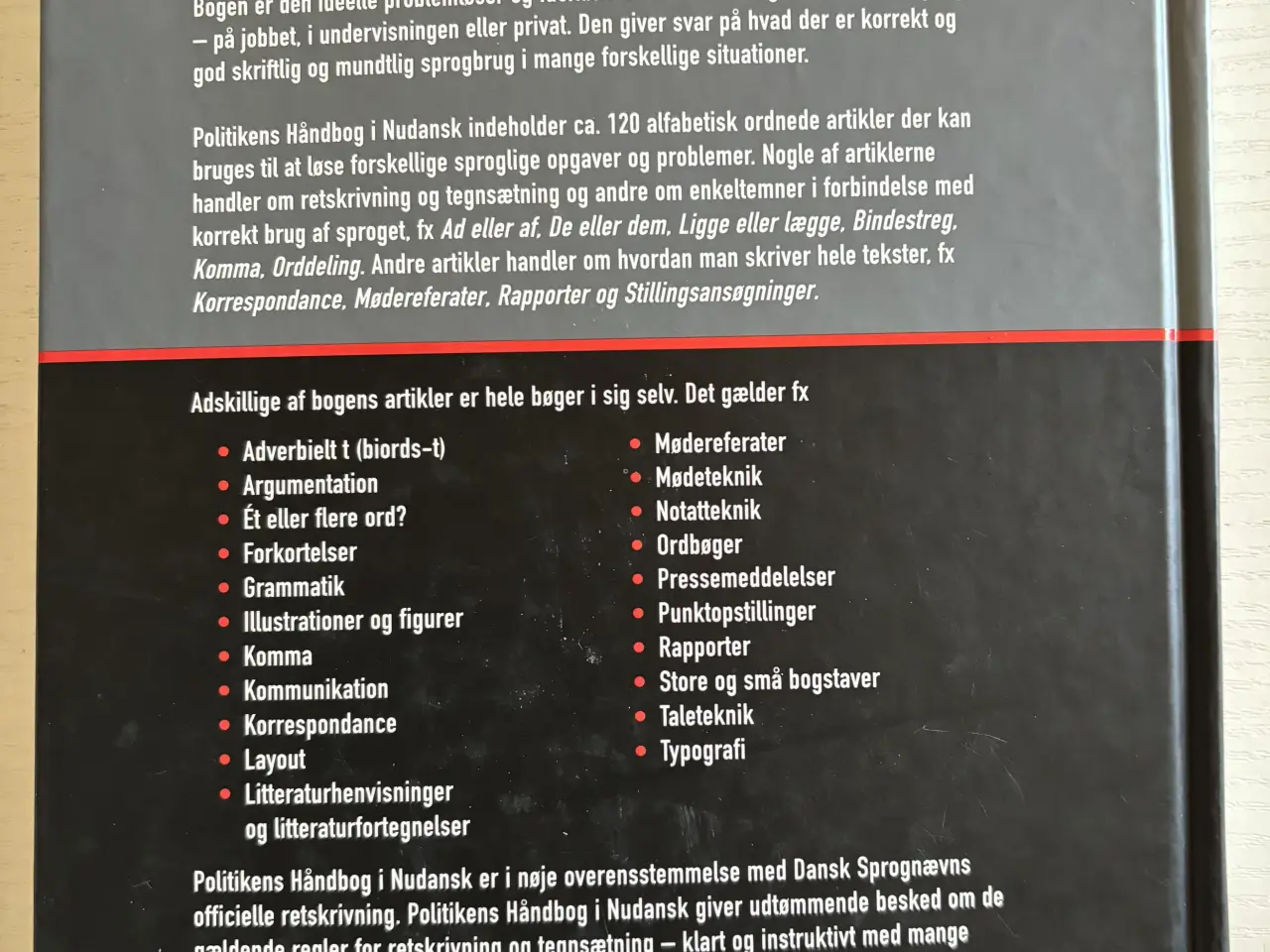 Billede 2 - Politikens håndbog i NuDansk, Galberg Jacobsen Og