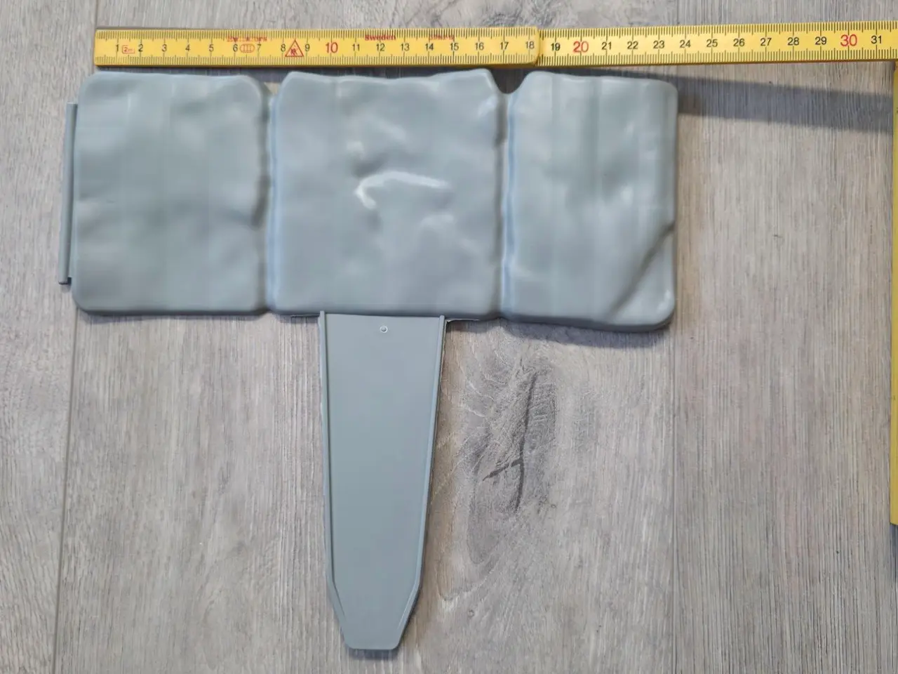 Billede 2 - Plastik Havekant Hegn i Grå Sten Effekt
