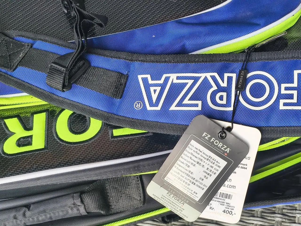 Billede 4 - NY FORZA BADMINTON/TENNIS BAG, MED THERMORUM