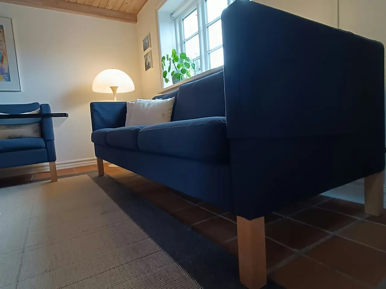 Billede 6 - Søren Lund 3- & 2-per sofaer i marineblå