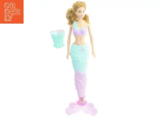 Havfrue dukke med tilbehør fra Barbie (str. 32 cm)