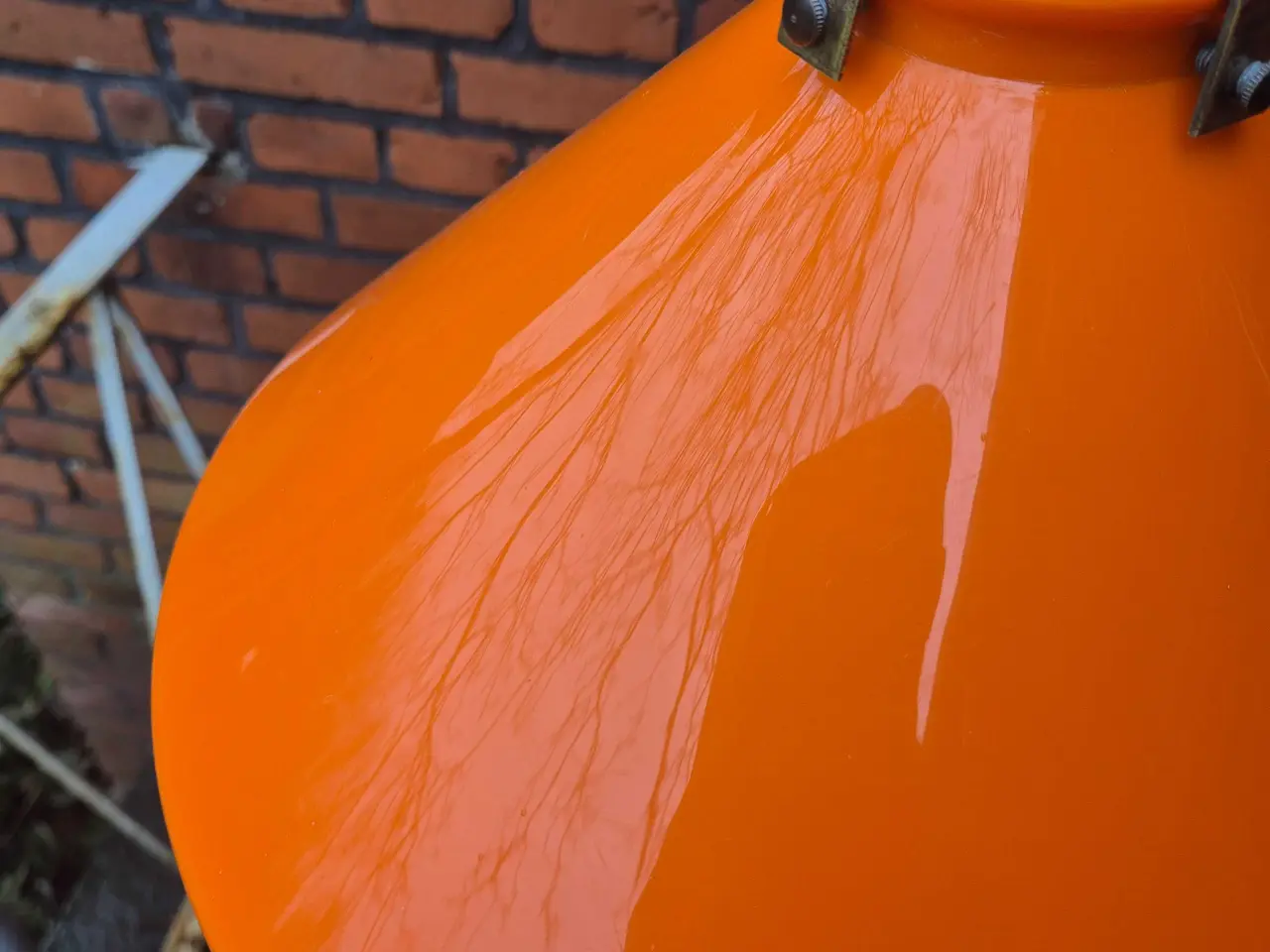 Billede 13 - Skomagerpendel med orange transparent skærm