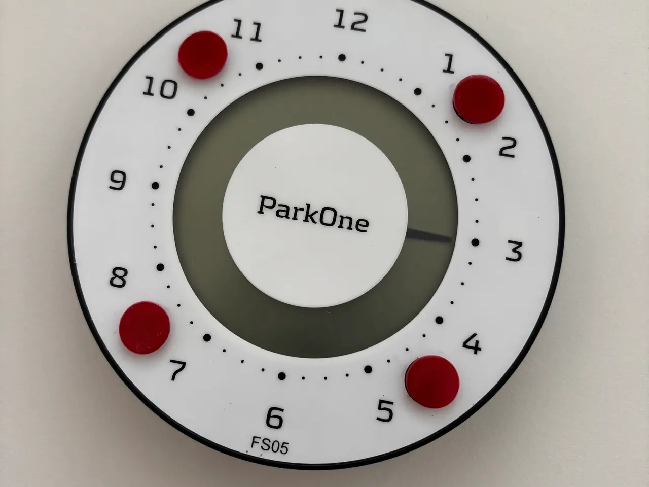 Billede 1 - Original ParkOne elektronisk parkeringsskive