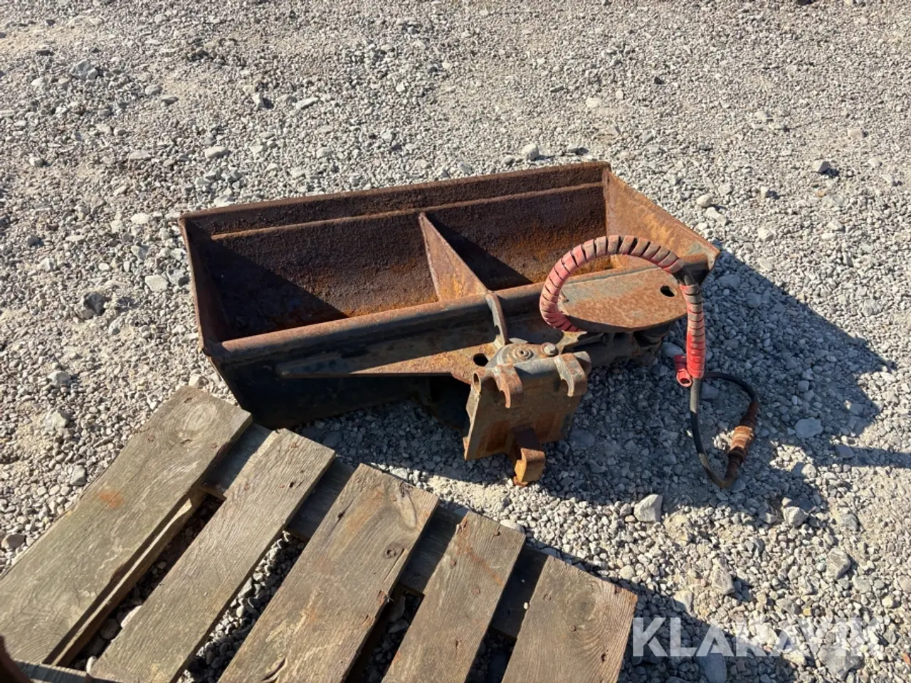 Billede 4 - Kip- og planerskovl Vibco 1 m 1 Styk