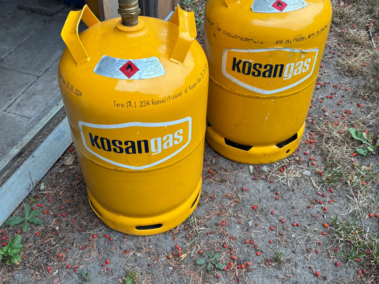 Billede 1 - Gas til grill