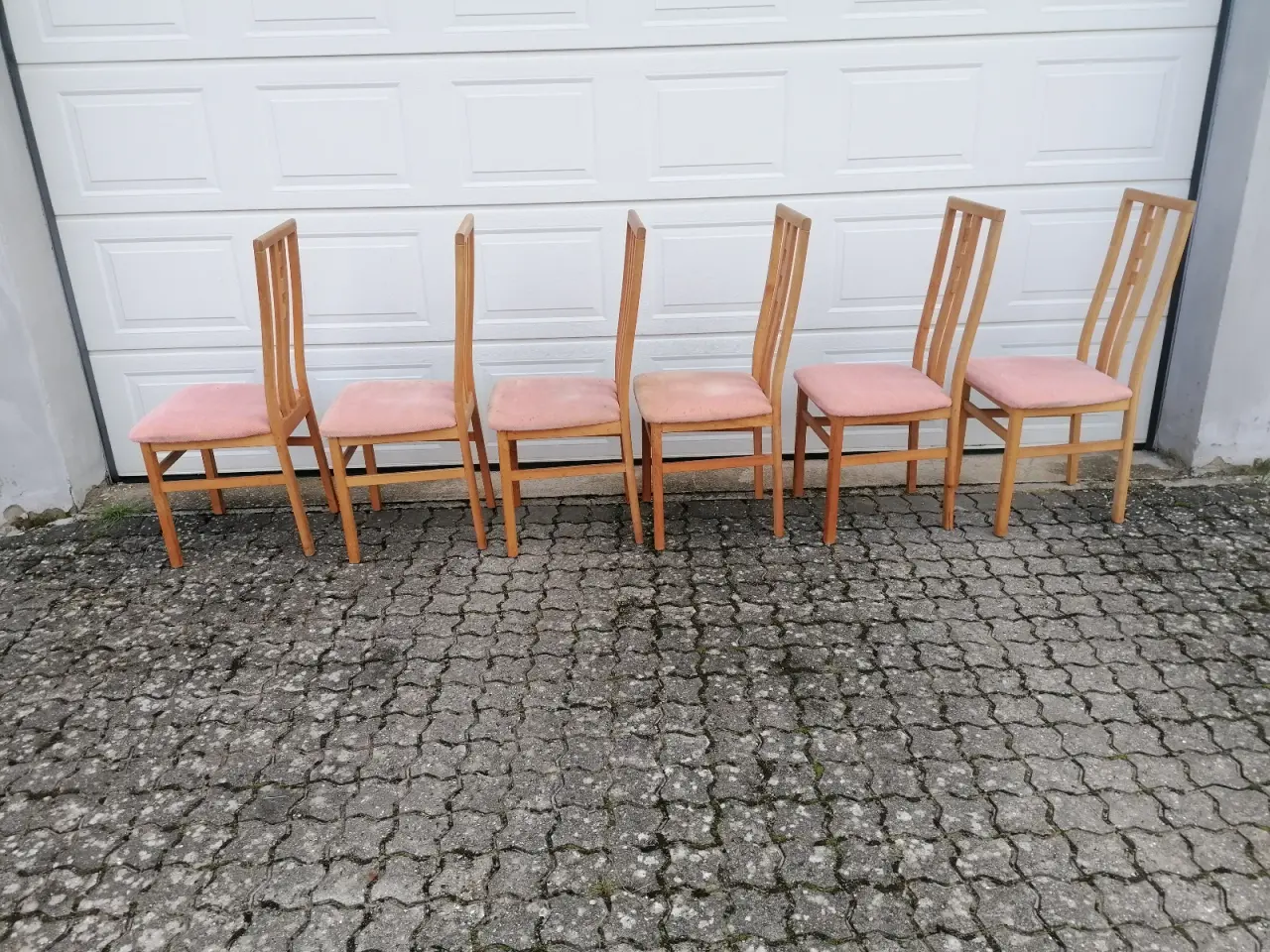 Billede 4 - Spisebordsstole Massiv Træ