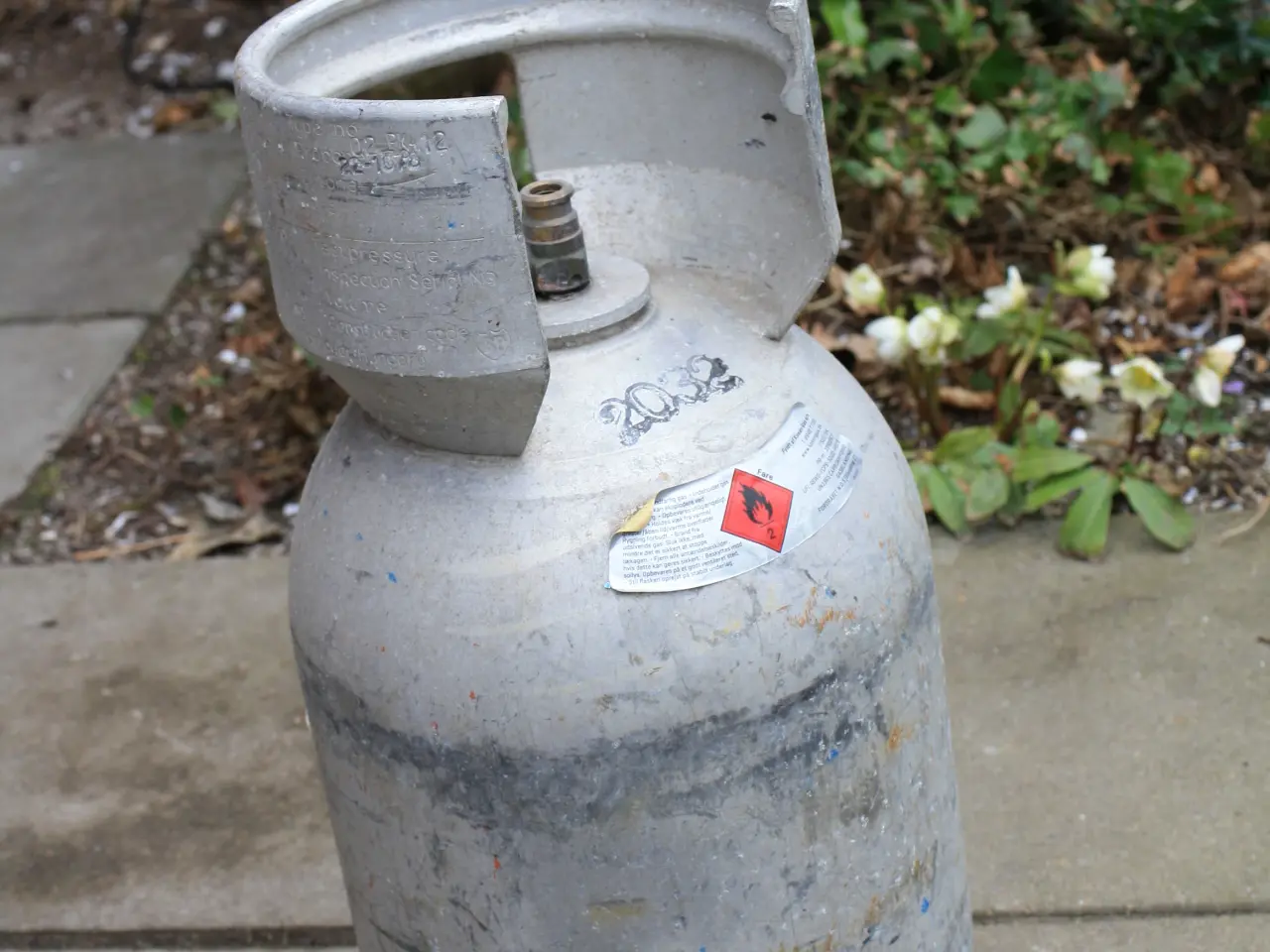 Billede 1 - Alu. gasflaske 6 kg.