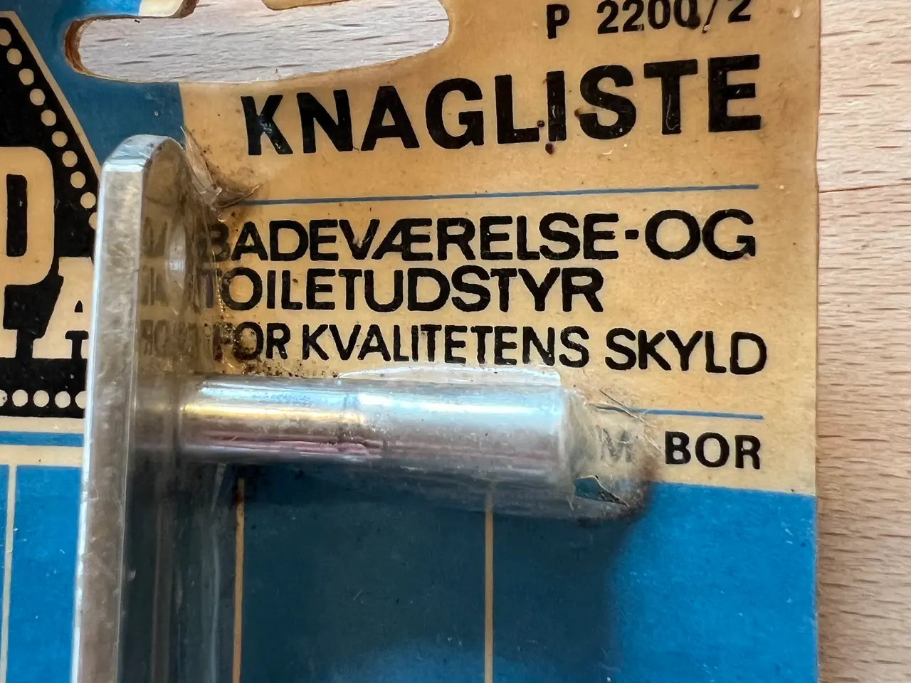 Billede 4 - Ny Retro IPA Knageliste til Badeværelset