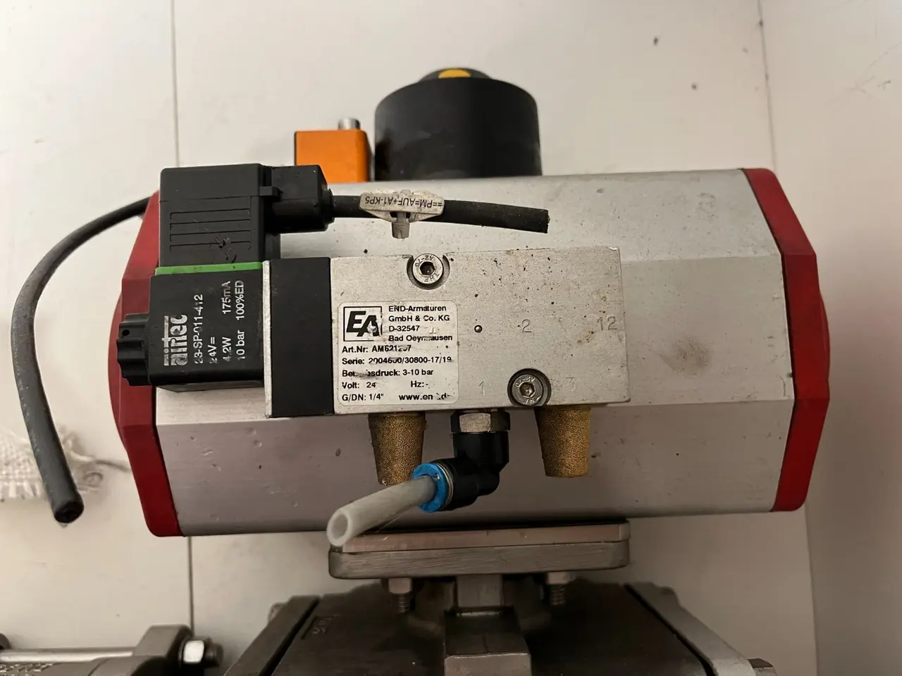 Billede 2 - END-Armaturen ZD311567 DN50 Ball ventil Pneumatic