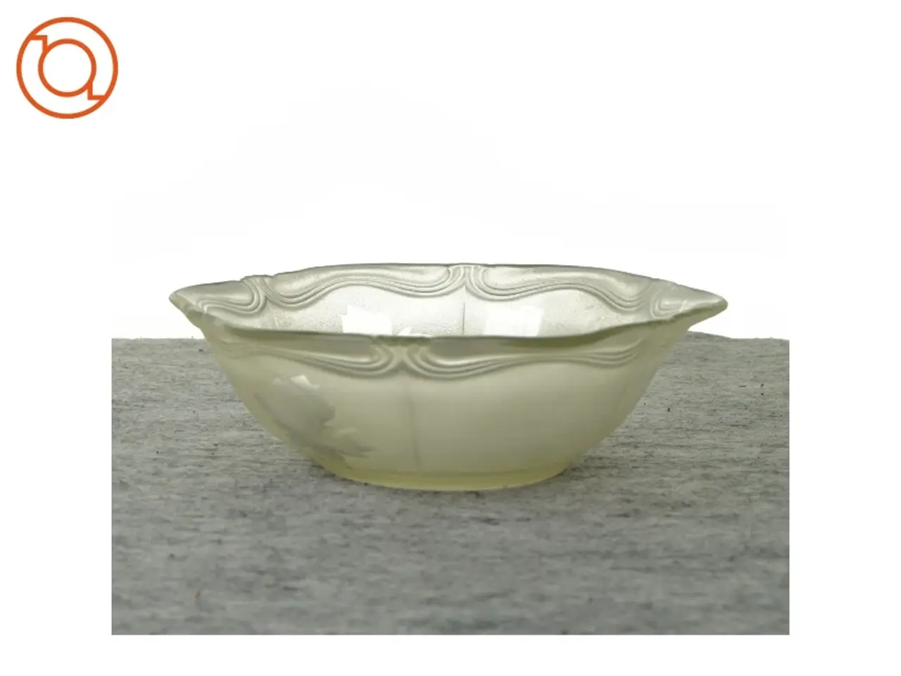 Billede 2 - Skål i glas (str. 23 cm)