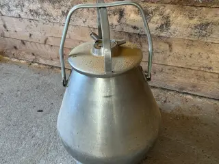 Rustfri stål malkespand