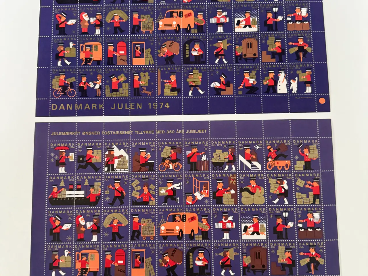 Billede 5 - Julemærkeark 1970-1979