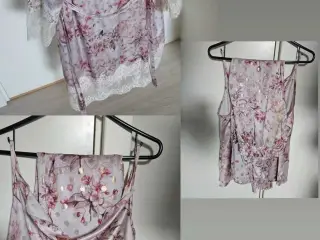 Buch sæt med kimono og top/underdel - Str. S/M