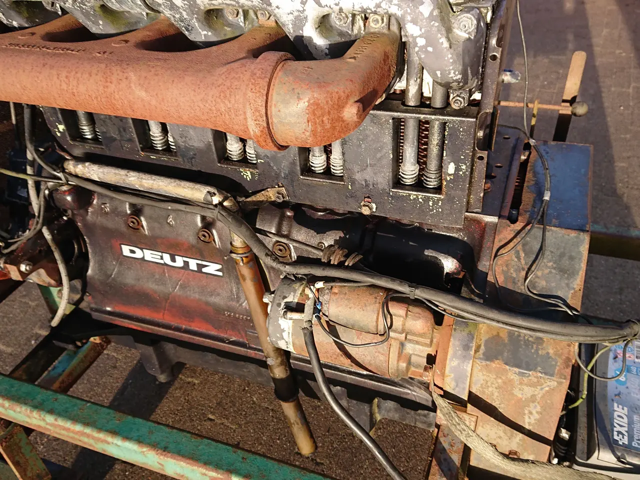 Billede 3 - Deutz F5L 912 motor