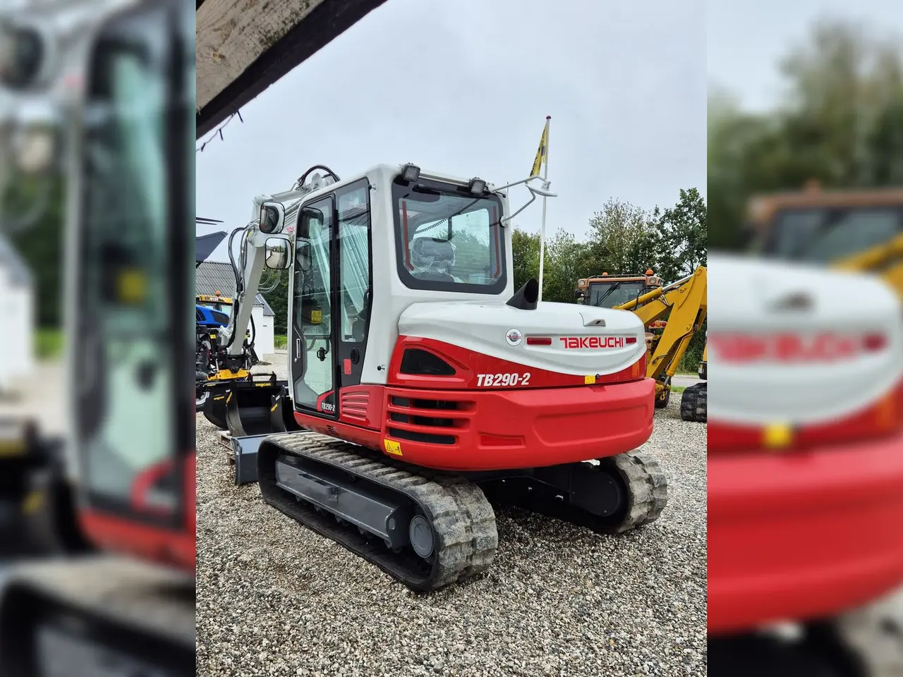 Billede 5 - Takeuchi TB290-2 / Fabriksny / Engcon med gribeklo / MIG2 / Engcon skovlsæt