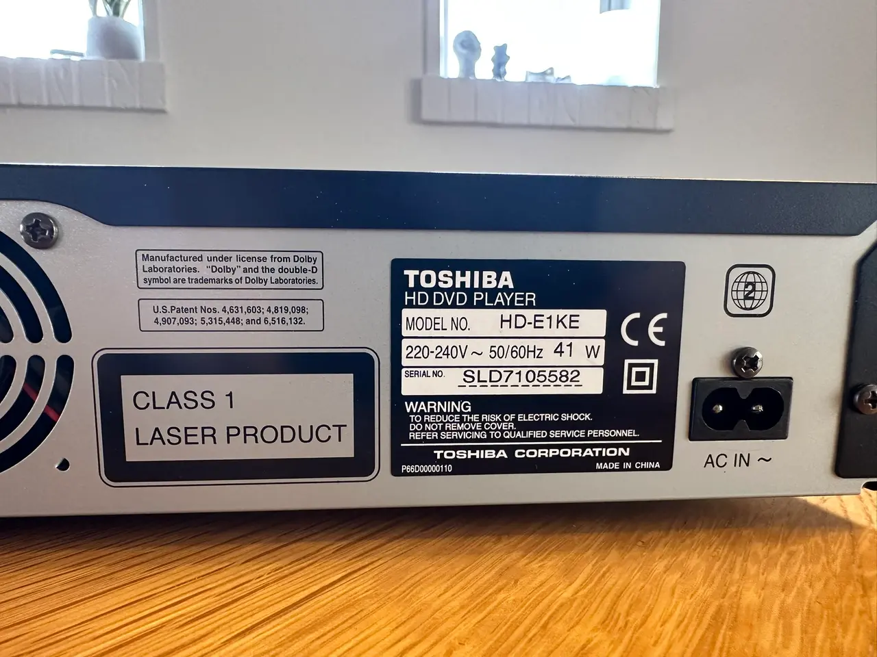 Billede 6 - Toshiba HD-E1KE - HD-DVD afspiller