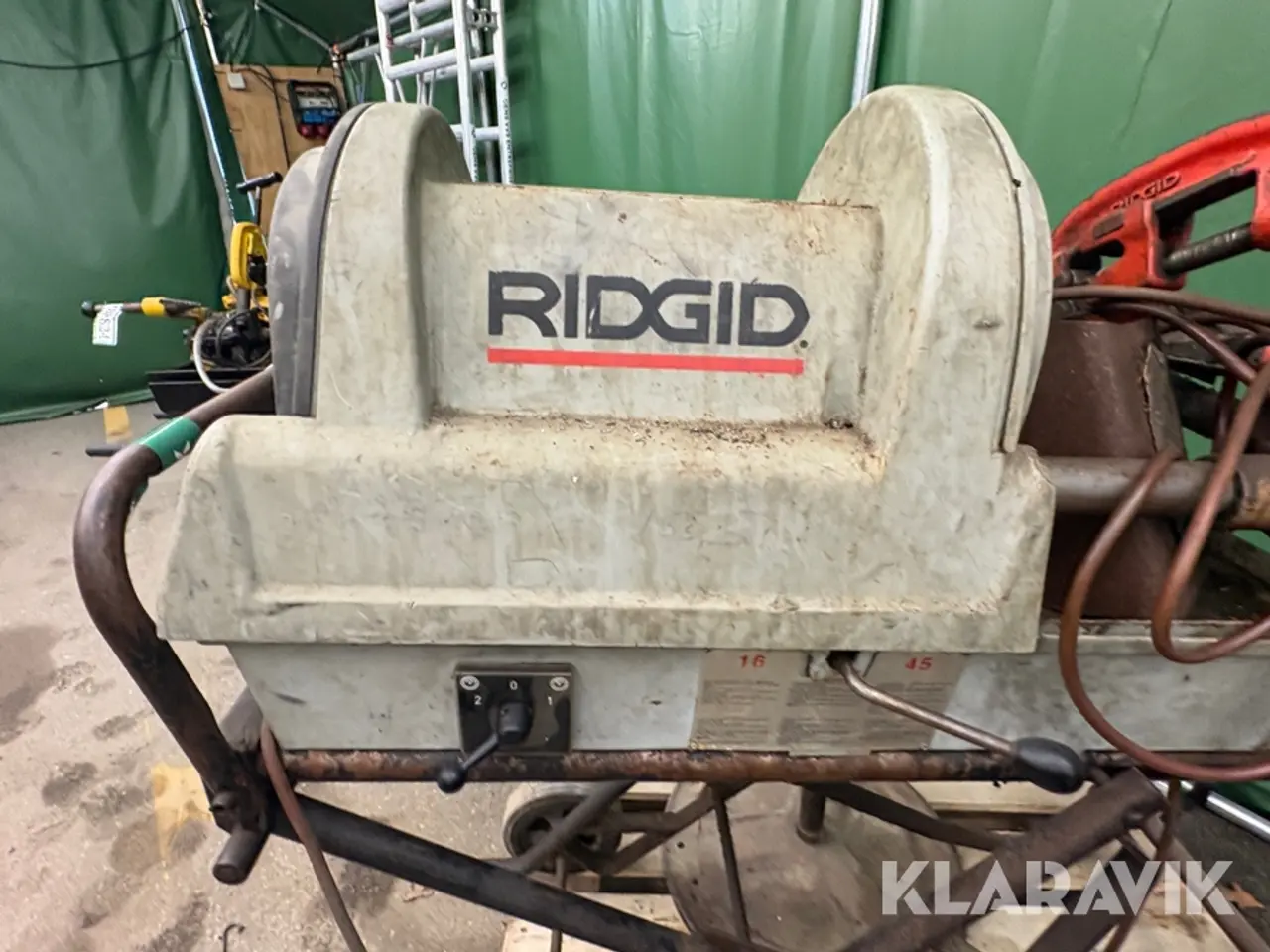 Billede 6 - Gevindskæremaskine Ridgid 1822