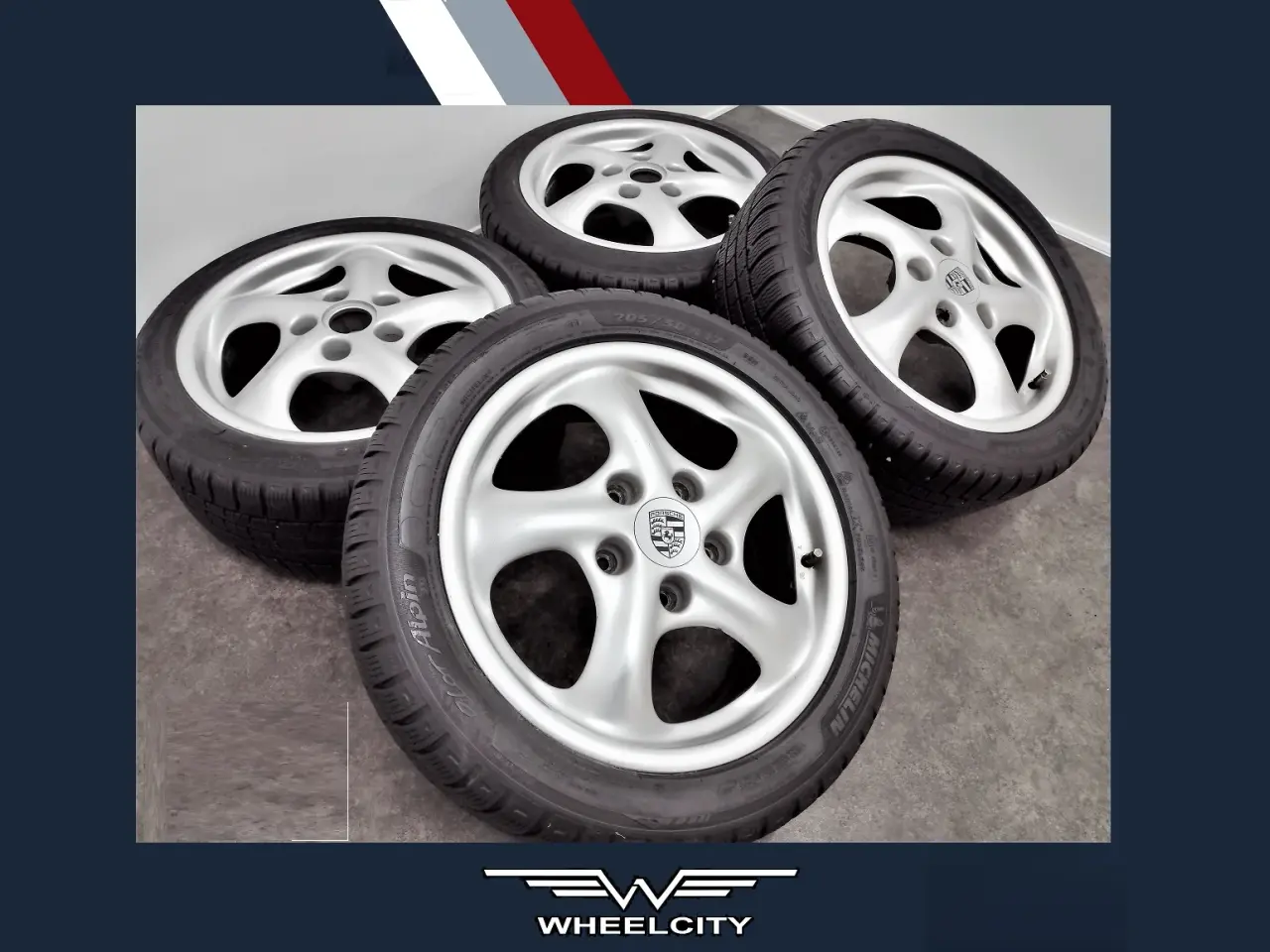 Billede 1 - 5x130 17" ET50/55 PORSCHE vintersæt