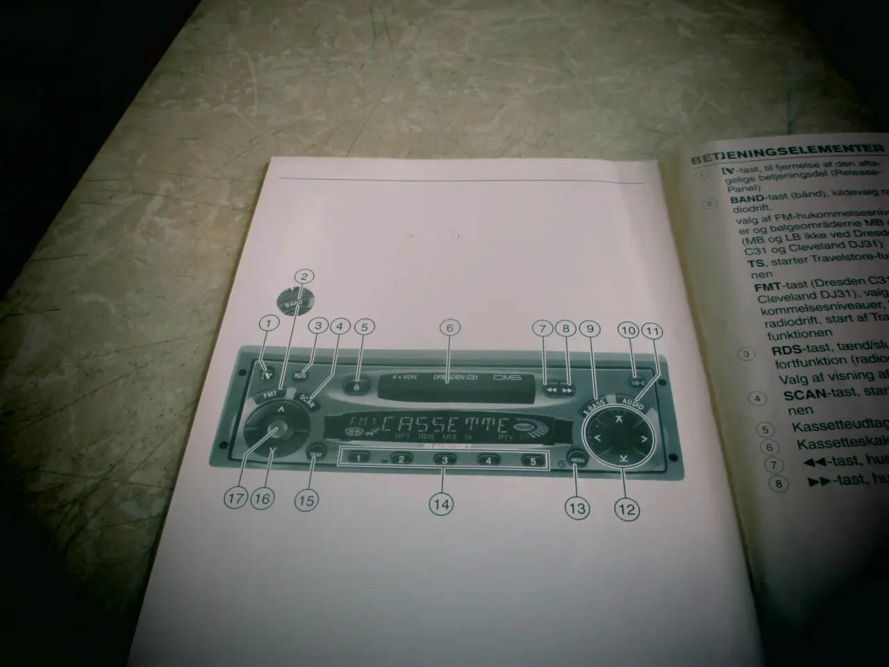 Billede 2 - Instruktionsbog Blaupunkt radio