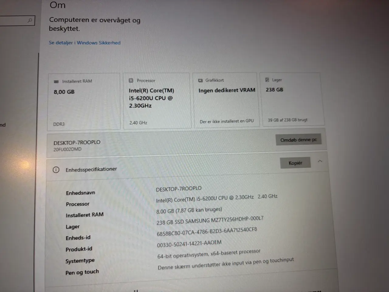 Billede 8 - Lenovo ThinkPad L460