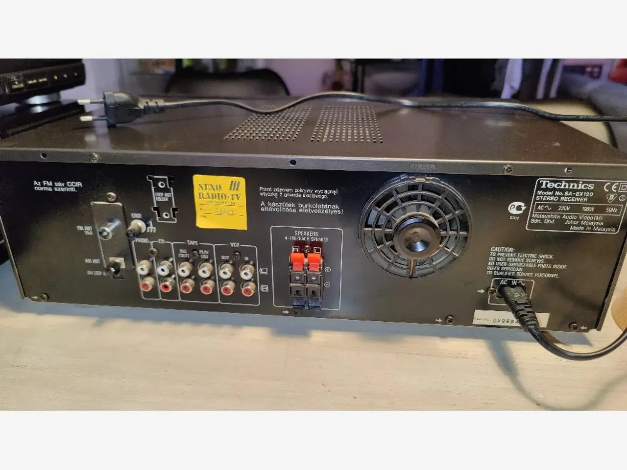 Billede 2 - Technics SA-EX120 stereo receiver