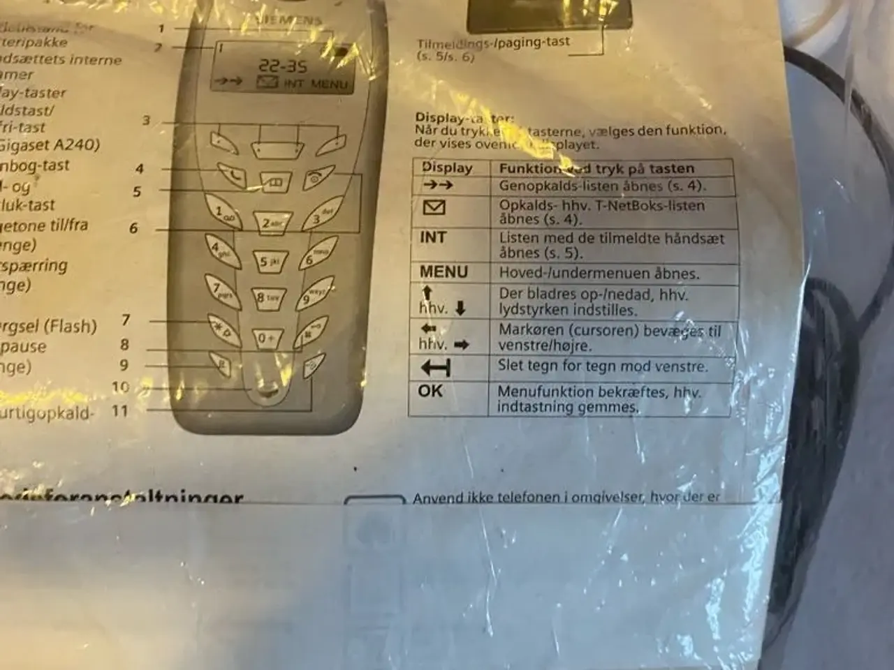 Billede 1 - Trådløs telefon