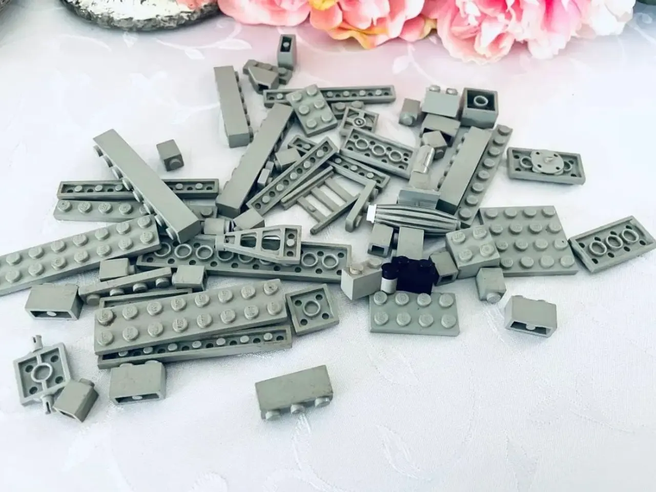 Billede 1 - Lego grå blandet 