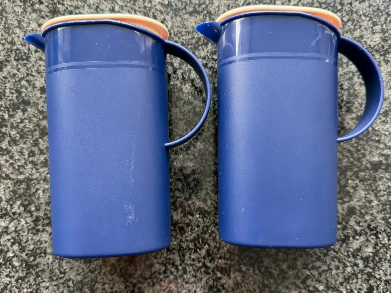 Billede 1 - Tupperware kandesæt – 500 ml (blå), 2 stk.
