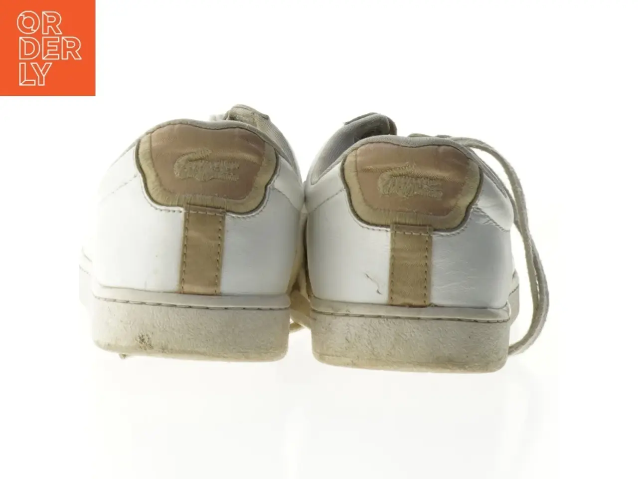 Billede 2 - Brugte hvide sneakers fra Lacoste (str. 38 )