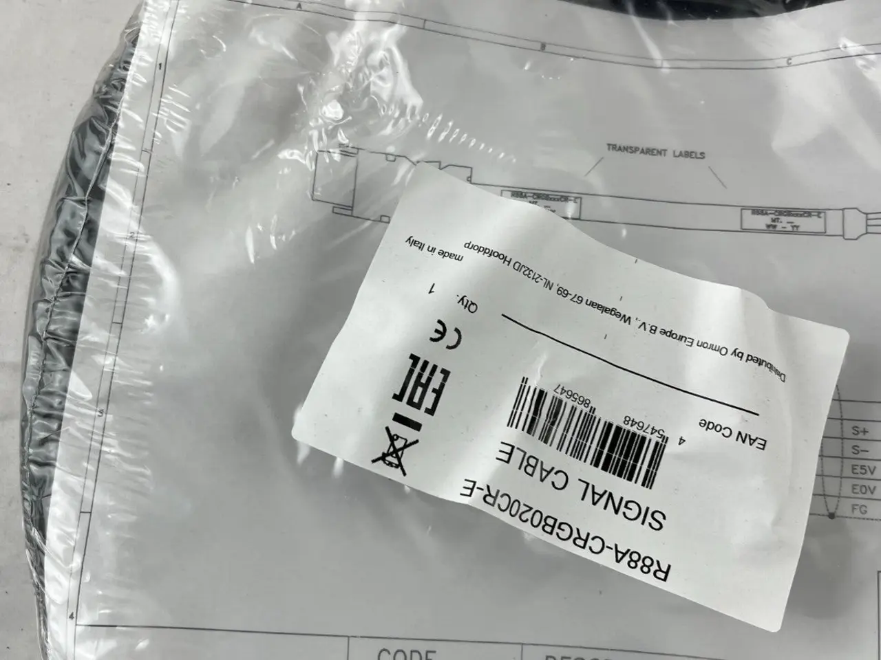 Billede 6 - Omron R88A-CRGB020CR-E servomotor Signal kabel 20