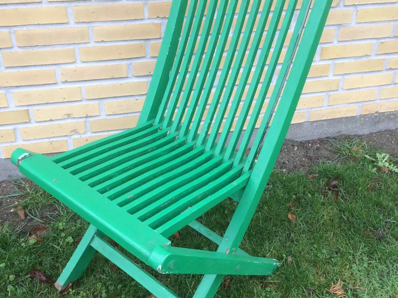 Billede 1 - Dekorativ vintage klapstol