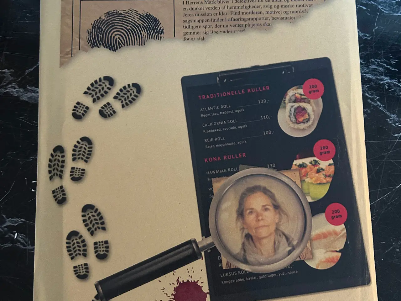 Billede 1 - Murder Mystery spil