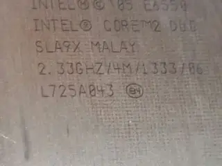 Core 2 duo 2.33ghz /4M/1333