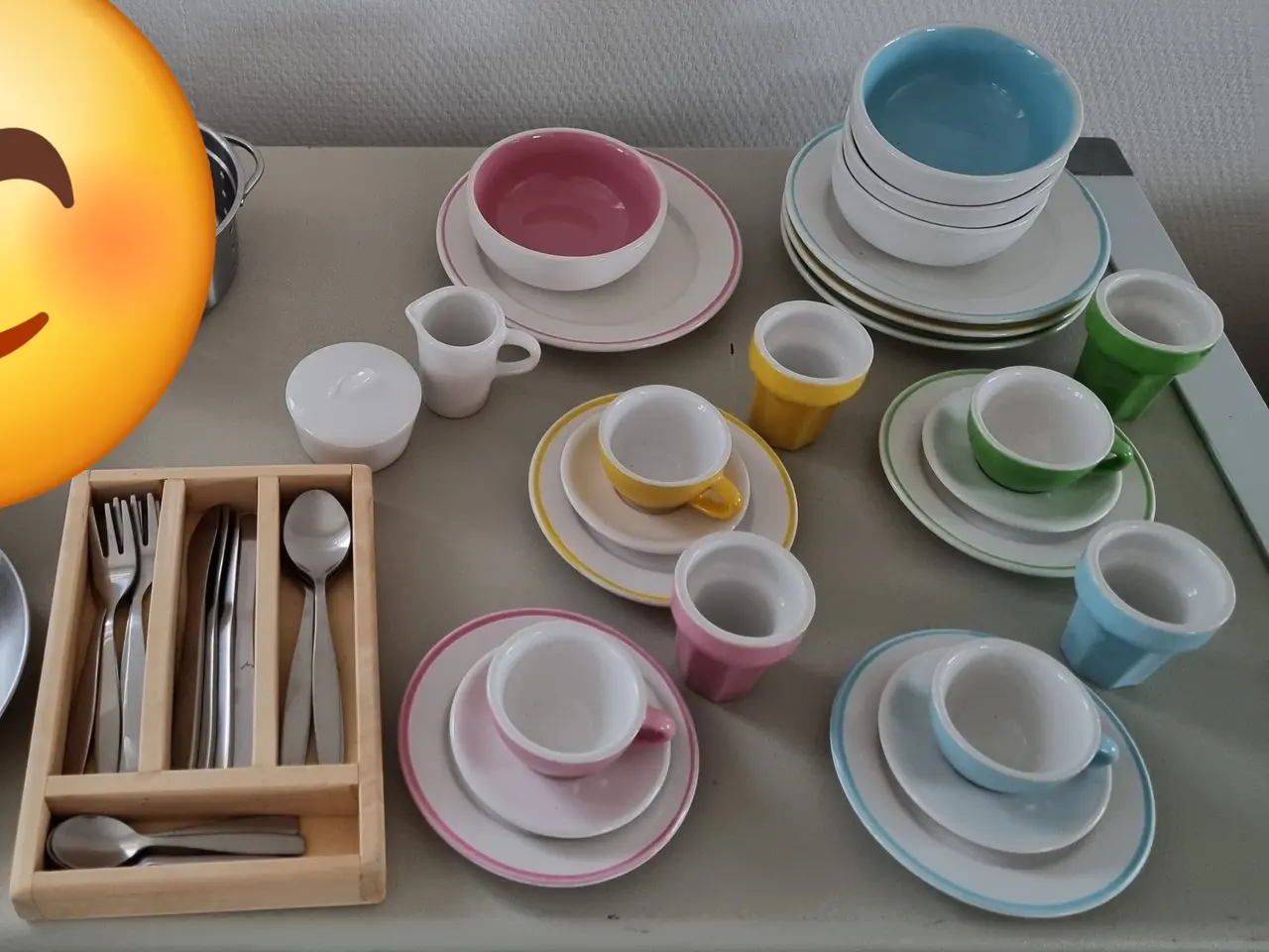 Billede 1 - Ikea kaffe og spisestel