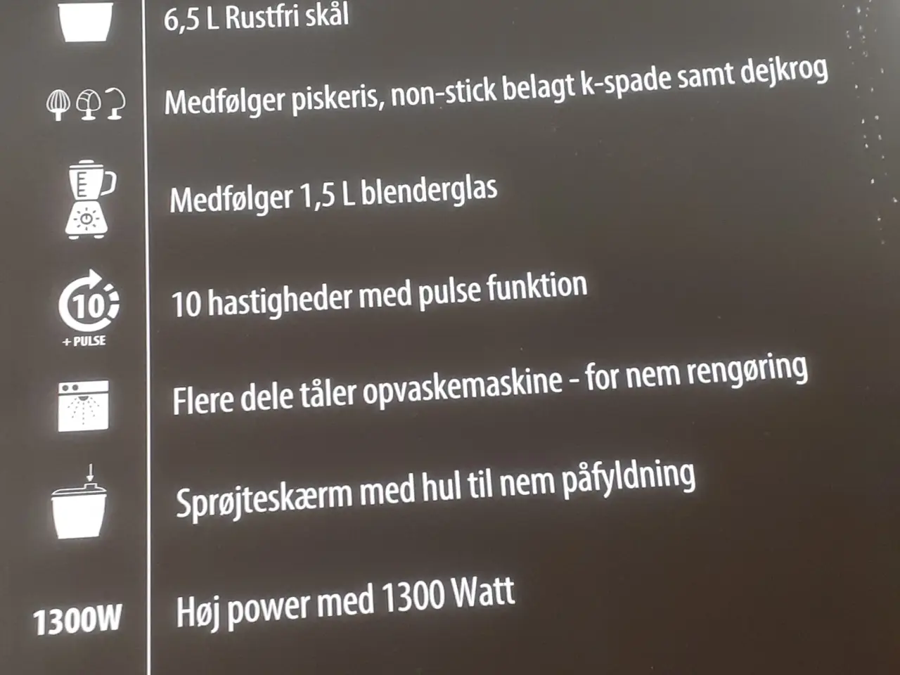 Billede 3 - Hâws røremaskine med blender - helt ny