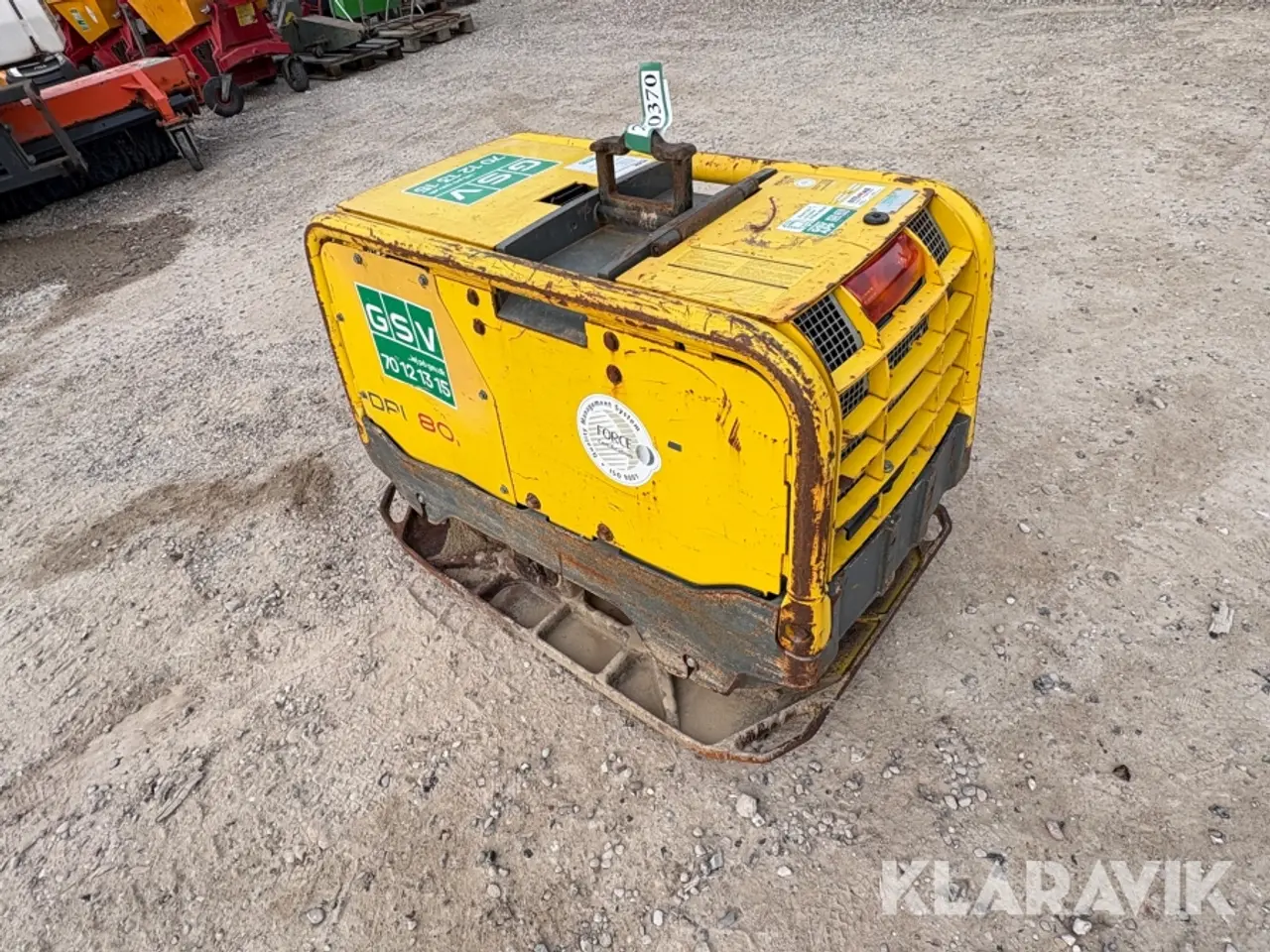 Billede 2 - Pladevibrator Wacker Neuson DPU80R