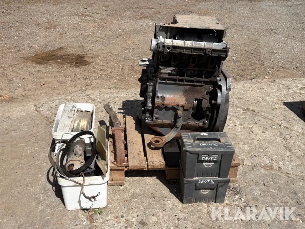 Billede 1 - Motor KHD Deutz F3L1011 1 styk