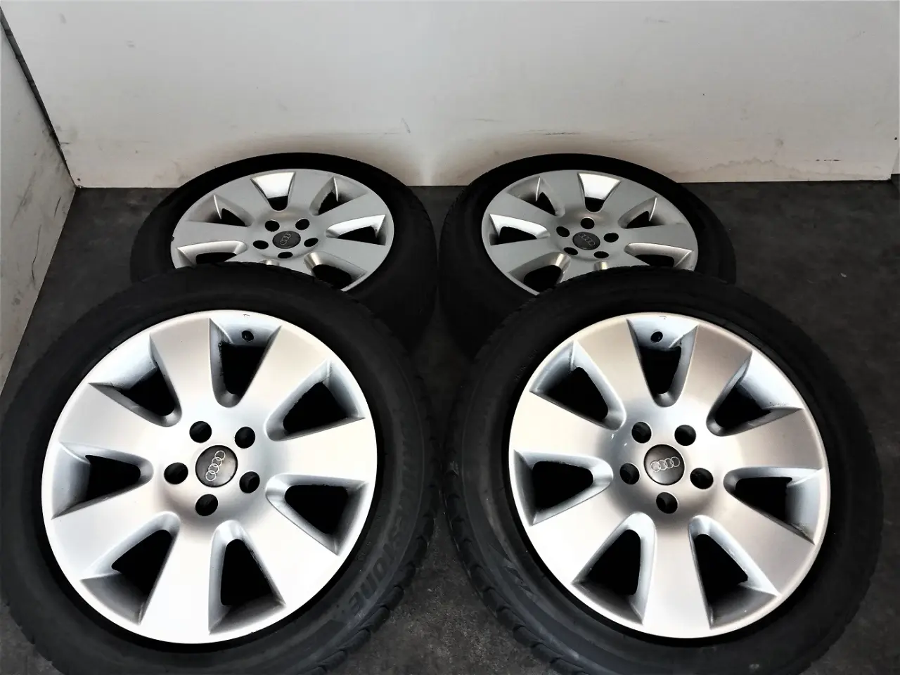 Billede 3 - 5x112 17" ET35 Audi Speedline vintersæt