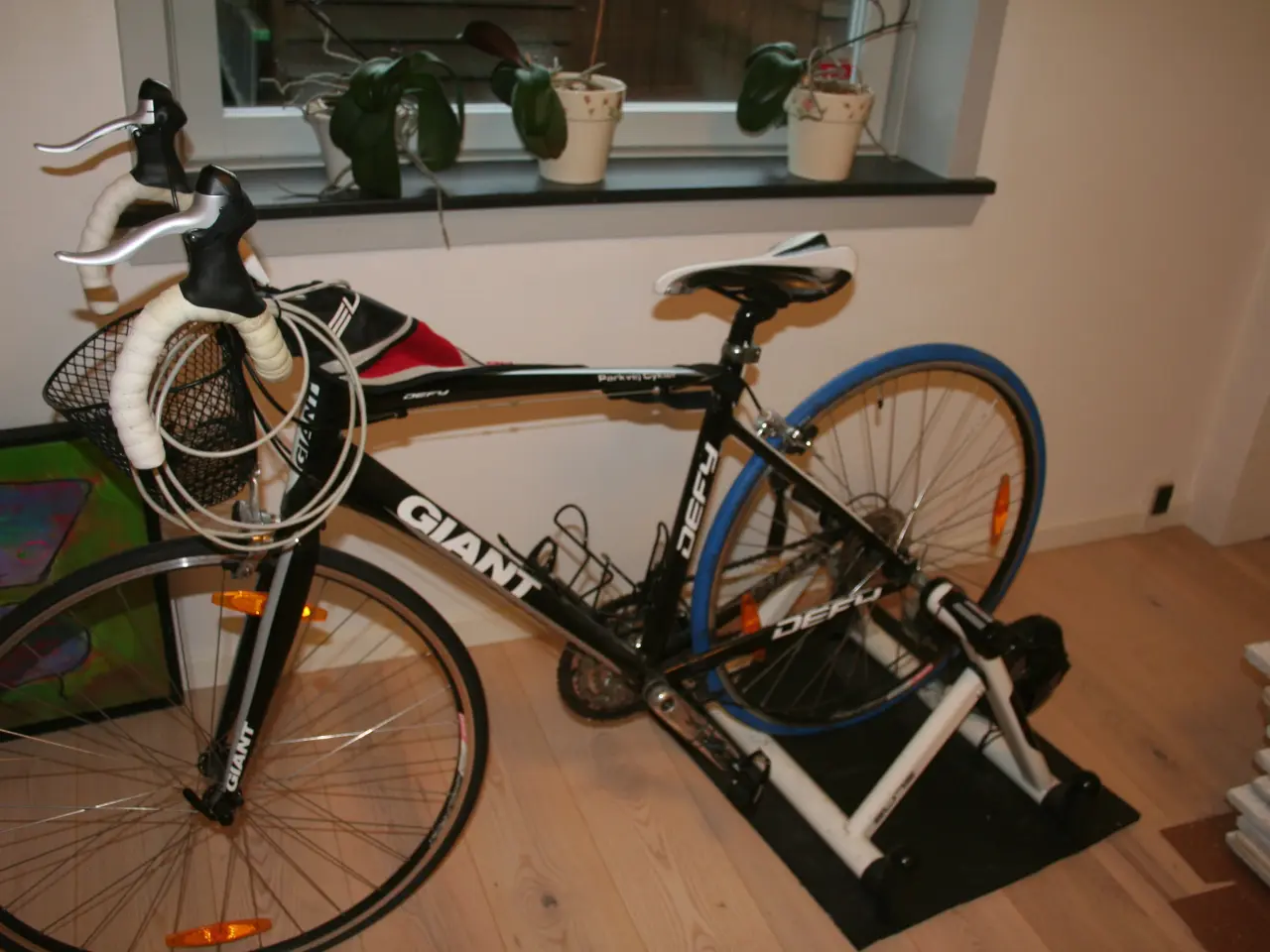 Billede 2 - Giant racercykel med træningsstativ